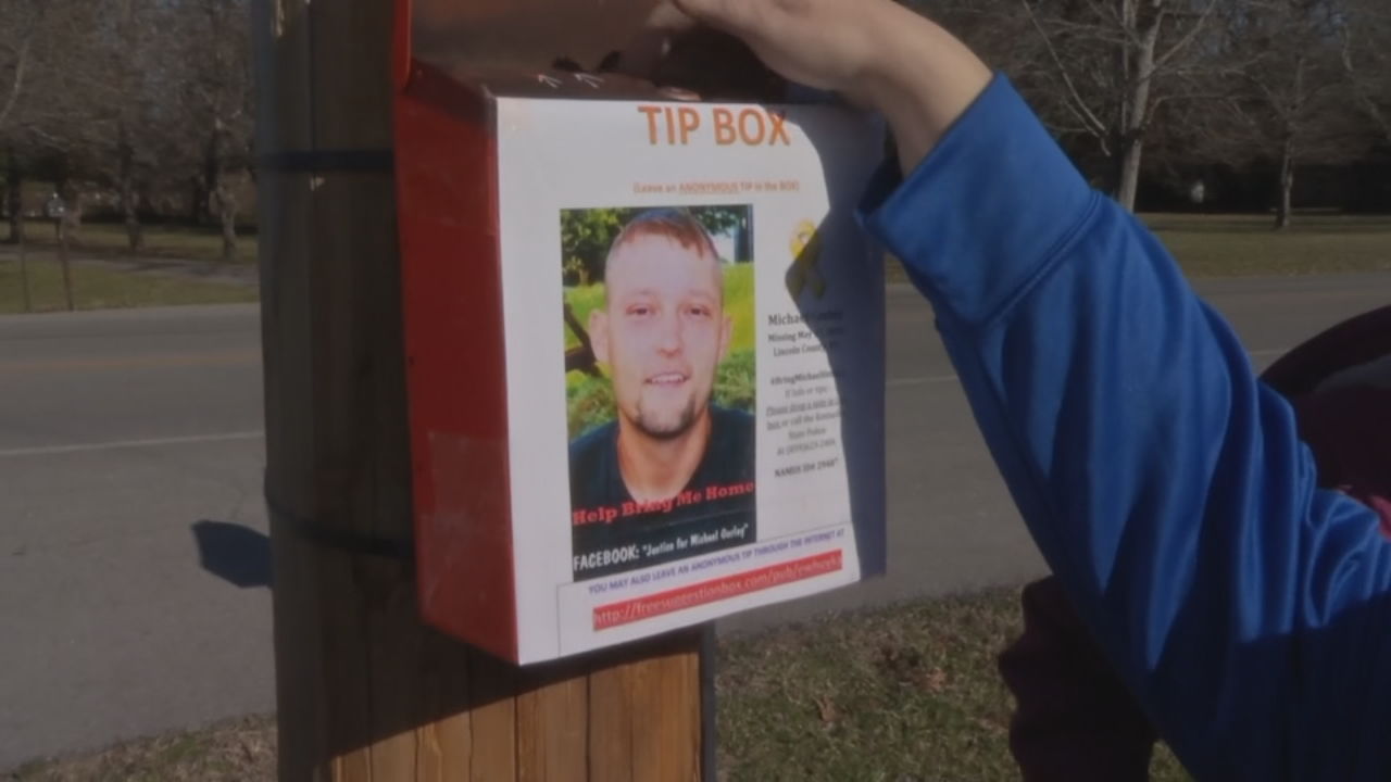 Michael Gorley missing person tip box (Jan. 2020)